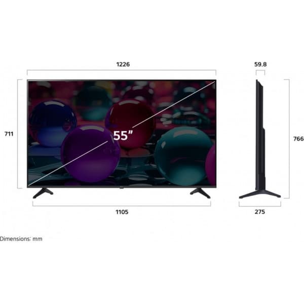 LG 55'' UA73 – 4K LED TV