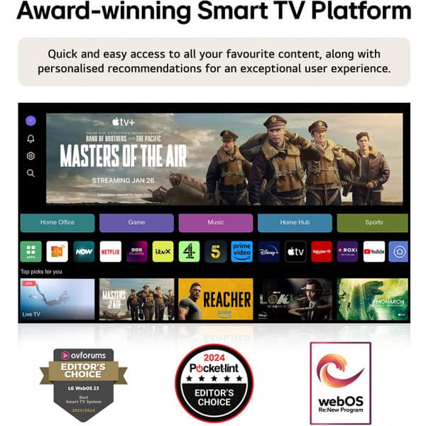 LG 32" LR6000 – Full HD Smart LED-TV