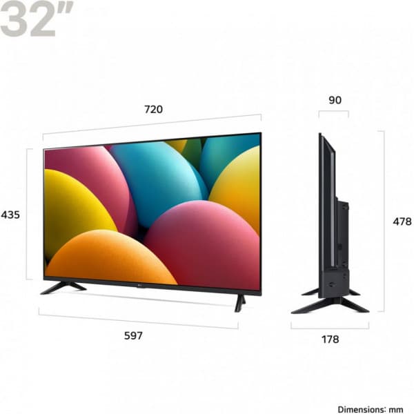 LG 32" LR6000 – Full HD Smart LED-TV