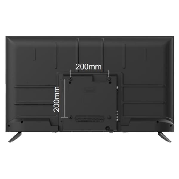 LED-TV - CONTINENTAL EDISON - CELED40SVFHD25B6 - FHD 40" (101 cm) - SMART VIDAA - 3xHDMI, 2xUSB - Svart