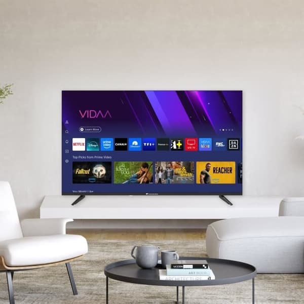 QLED-TV - CONTINENTAL EDISON - CELED43SVQLD25B6 - 43'' (109 cm) - UHD 4K 3840x2160 - SMART VIDAA - 3xHDMI - 2xUSB