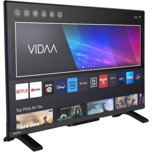 TOSHIBA 32WV2E63DG - 32-tums (80 cm) LED-TV - HD Ready 1366x768 - DTS Virtual:X - Smart-TV - 2xHDMI