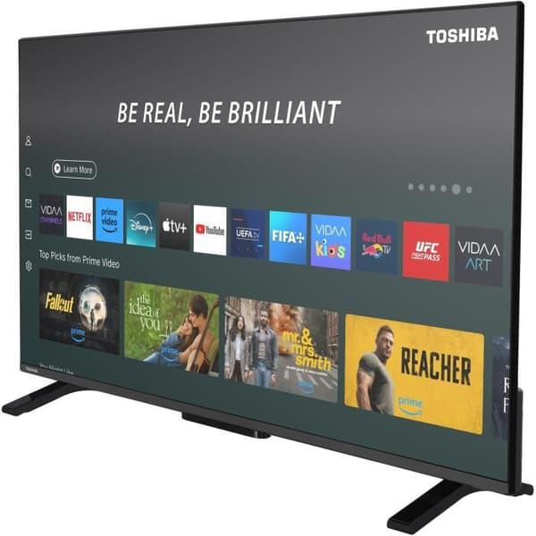 Toshiba 40QV2F63DG - 40-tums (100 cm) QLED-TV - FHD 1920x1080 - DTS Virtual:X - Smart-TV - 2xHDMI