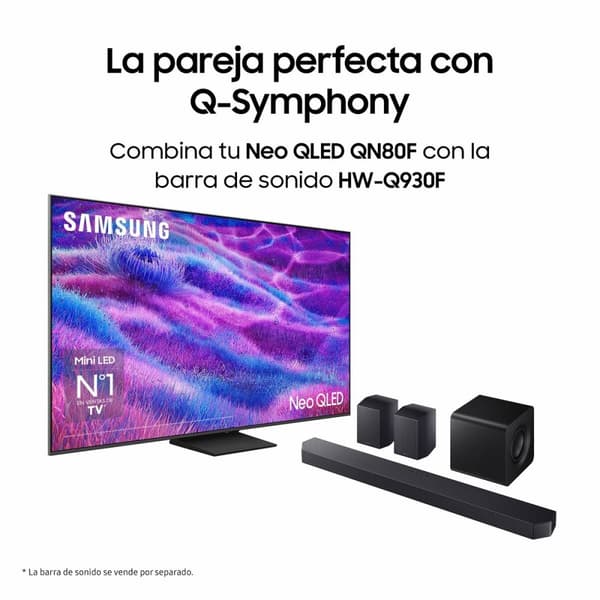 Smart TV Samsung TQ85QN80FAUXXC 85" (85") 4K Ultra HD (4K Ultra HD) HDR Neo QLED (HDR) (Neo QLED)