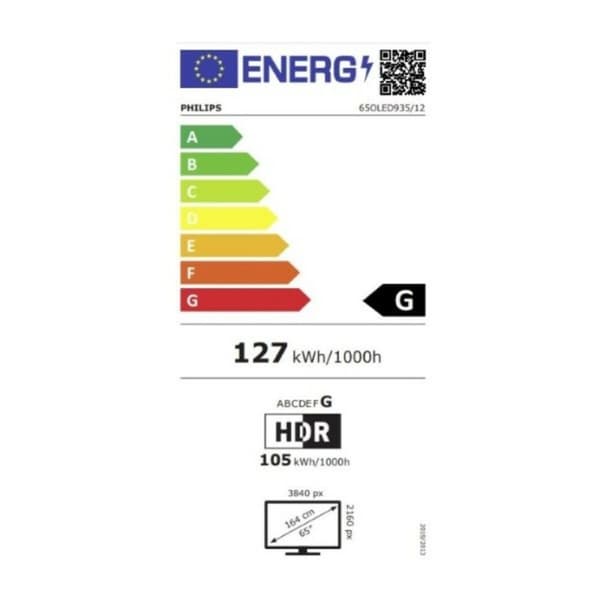 Smart-TV Philips 65OLED935/12 65" 4K Ultra HD OLED WiFi