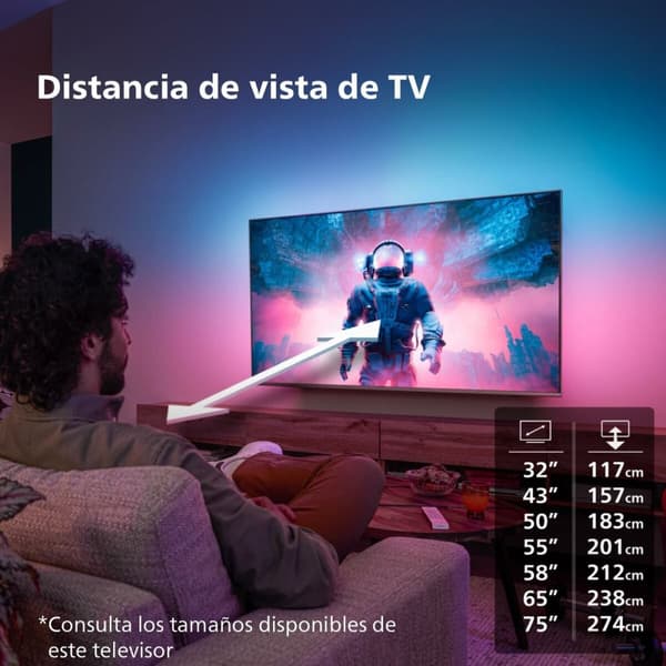 BEGAGNAD Smart TV Philips 70PUS8118 70" 4K Ultra HD LED HDR (Renoverade B)