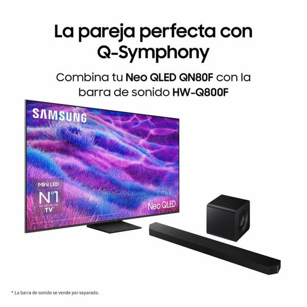 Smart TV Samsung TQ75QN80FAUXXC 75" (75") 4K Ultra HD (4K Ultra HD) HDR Neo QLED (HDR) (Neo QLED)