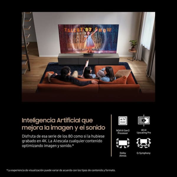 Smart TV Samsung TQ55QN90FATXXC 55" (55") 4K Ultra HD (4K Ultra HD) HDR Neo QLED (HDR) (Neo QLED)
