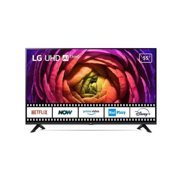 TV LED 55" LG 4K 55UT73003LA SMART TV EUROPA SVART Svart