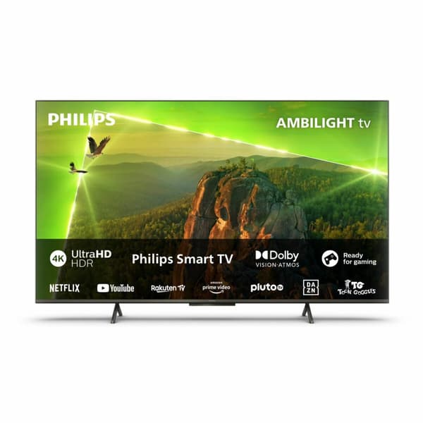BEGAGNAD Smart TV Philips 70PUS8118 70" 4K Ultra HD LED HDR (Renoverade B) Krom