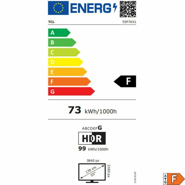 Smart TV TCL 55P7K 4K Ultra HD 55" QLED
