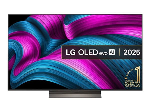 LG OLED55C5ELB.AEUD evo TV, OLED TV 165 cm (55 tommer), svart/grå, UltraHD/4K, trippel tuner, HDR, 120Hz panel (OLED55C5ELB.AEUD)