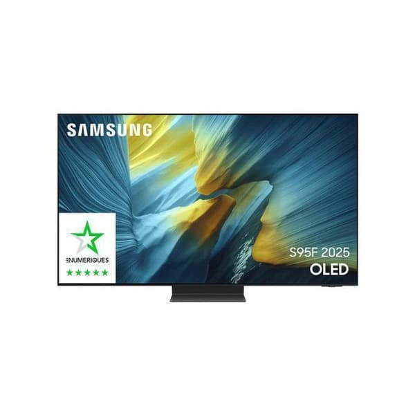 OLED-TV 65" Samsung TQ65S95F 4K OLED Utan Reflektioner Glare Free, 165 Hz, Ljud 70W