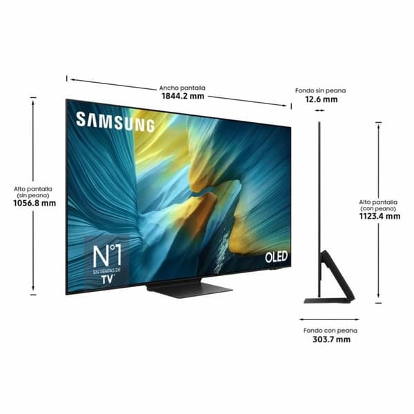 Smart TV Samsung TQ83S95FAEXX 83 83" 4K Ultra HD HDR OLED QLED | CDON