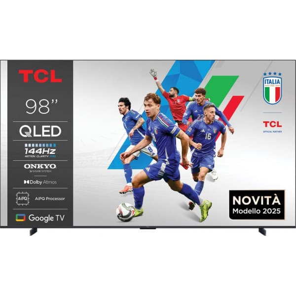 TCL 98" P8K – 4K QLED Google TV TCL 98" P8K – 4K QLED Google TV