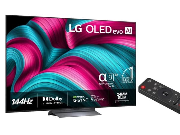 LG OLED evo AI OLED77C54LA, 195,6 cm (77"), 3840 x 2160 pixlar, OLED evo, Smart-TV, Wi-Fi, Svart LG OLED evo AI OLED77C54LA, 195,6 cm (77"), 3840 x 2160 pixlar, OLED evo, Smart-TV, Wi-Fi, Svart