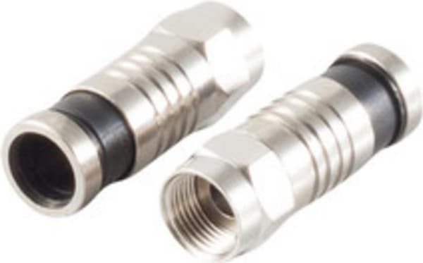 S/CONN maksimale tilslutningsmuligheder F kompressionsstik til kabler 7,2 mm (85030-A)