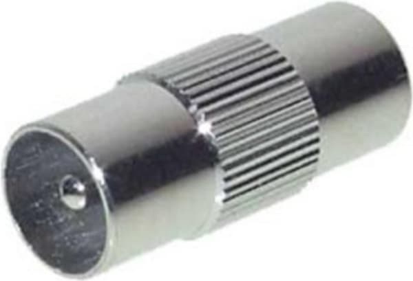 S/CONN koaksial adapter med maksimal tilslutning, han til han, fuld metal, CE (82031-M)