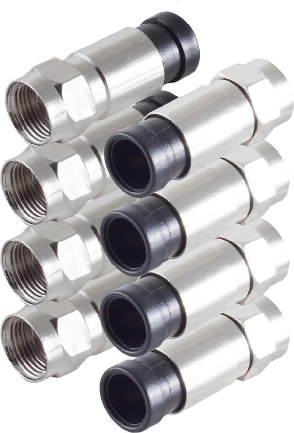 kuldegysninger BS15-300214. Tilslutningstype: F-Type, Stik 1: F, Stik 2: F. Antal pr. pakke: 4 stk. (BS15-300214)