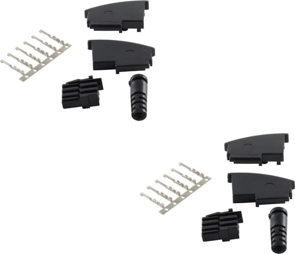shiverpeaks BS72000-SET2 ledningsstik TAE F sort (BS72000-SET2)
