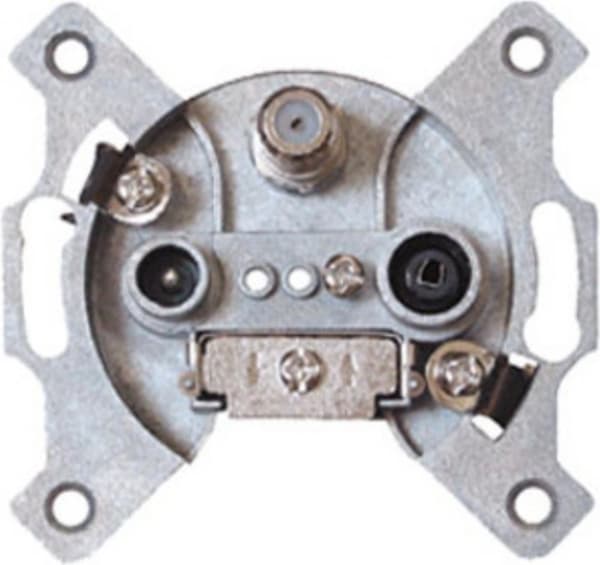 ShiverPeaks S/CONN maksimale tilslutningsmuligheder antennestik, BK+SAT, pass-through digi, special., bag., DC, 10 dB, triple (83905-10DCL)