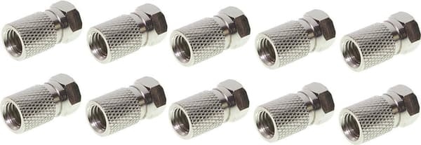 SHVP 85014-10 - F-stik 8.0 med stor møtrik 10 stykker (BS85014-10)