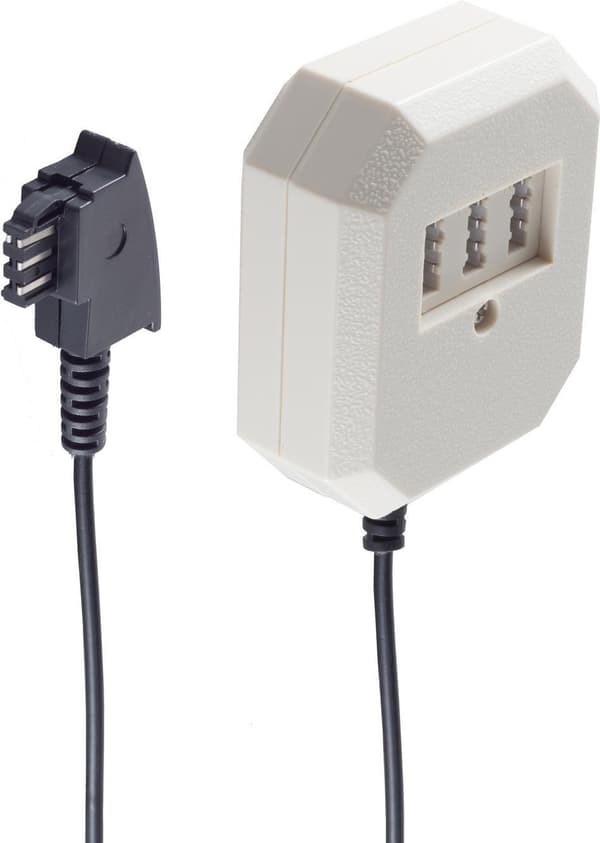shiverpeaks BS71010 Telefonkabel 0,2 m Svart - Vit (BS71010)