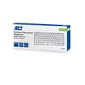 Miniatyrbild 5 av 5: ACT AC5605 Multimediatangentbord Bluetooth | AZERTY/BE layout | iOS - MAC OS - Android - Windows | bärbar | Vit