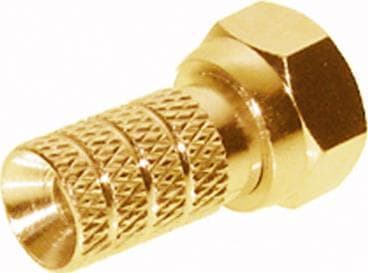 shiverpeaks ®-BASIC-S--F stik 4.0, forgyldt, med stor møtrik (BS85002-AG)