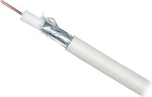 S/CONN maksimal tilslutningsevne SAT-kabel RG 6 U 1.0/4.6, dobbeltskærmet, CCS > 80 dB, 10.0m (81410-48SALUSTAKU)
