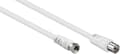 Miniatyrbillede 1 af 4: S-Impuls F (m) - Coax IEC (v) koaksialkabel / hvid - 5 meter