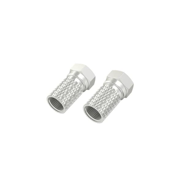 Hama F stik, 5,8 mm, skrues, 2 stk (00205272)