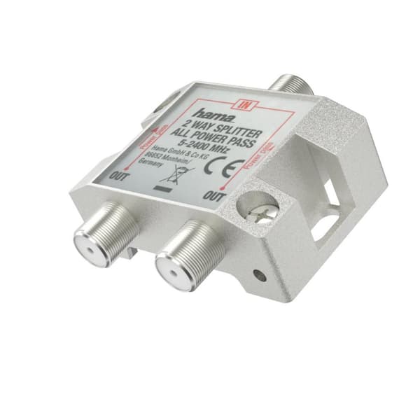 Hama 00205231 kabel splitter eller kombiner kabel splitter sølv (00205231)