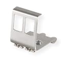 Miniatyrbild 1 av 2: VALUE DIN-skenaadapter, tom, för 2 keystones