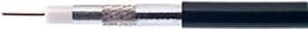 Kathrein 21510028 Koaxialkabel Ytterdiameter: 6,90 mm 75 Ω 105 dB Svart 100 m