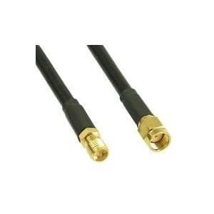 InLine 40864 WLAN-kaapeli, R-SMA uros R-SMA naaras, 4 m