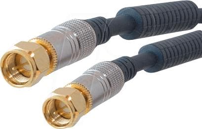 shiverpeaks SP80094 koaksialkabel RG-59/U 3,75 m F-stik blå - krom (SP80094)