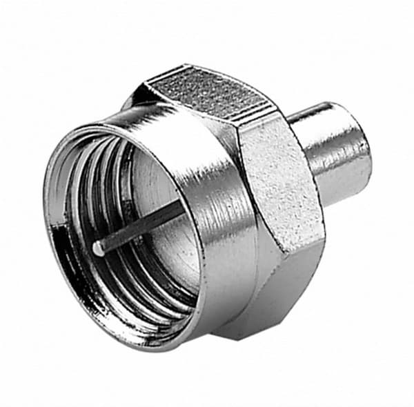 Triax header - modstandslukning f-r75 75ohm med F stik
