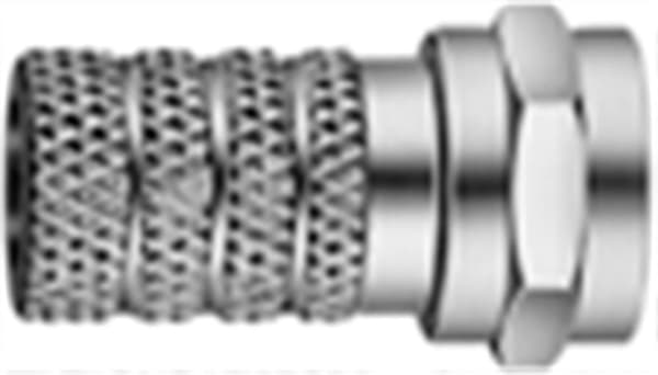 Triax F vridbar kontakt SFC 040 kabeldiameter ca 4,0mm koaxialkontakt 5702663502567