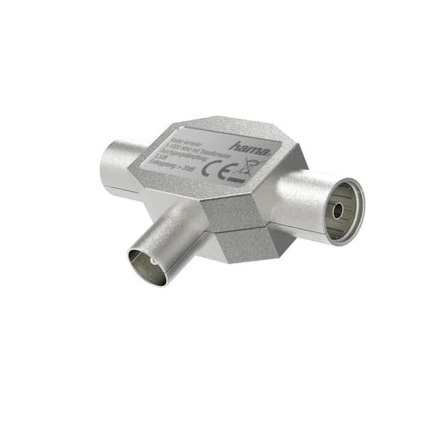 Hama 00205237 kabel splitter eller kombiner kabel splitter sølv (00205237)