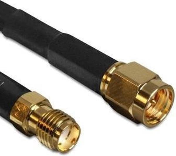 Delock - SMA Stecker - SMA Buchse CFD200 5 m lavt tab