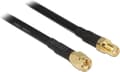 Miniatyrbillede 1 af 7: Delock - SMA Stecker - SMA Buchse CFD200 5 m lavt tab