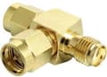 Miniatyrbillede 7 af 7: Delock WiFi-antenne Y-adapter [2x SMA-stik - 1x SMA-stik] Guld