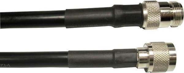 Ventev 400-06-07-P20 koaksialkabel 6 m N-stil sort (400-06-07-P20)