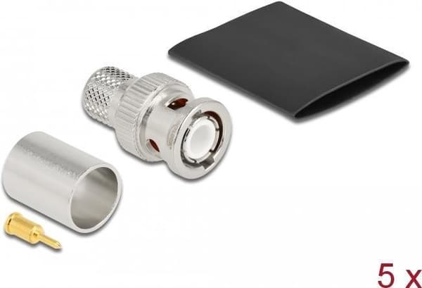 Delock - Antenneforbindelse - BNC (M) crimp - LMR-400 (90024)