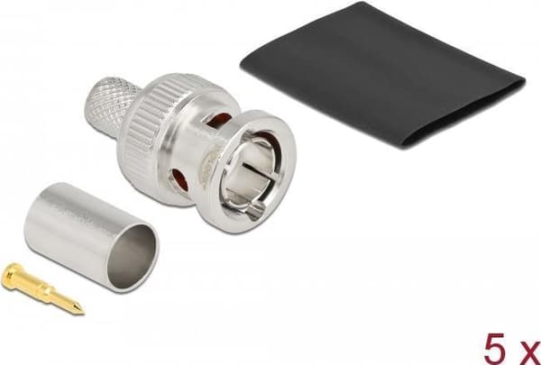 Delock - RF-liitin - BNC-uros - koaksiaali (90026)