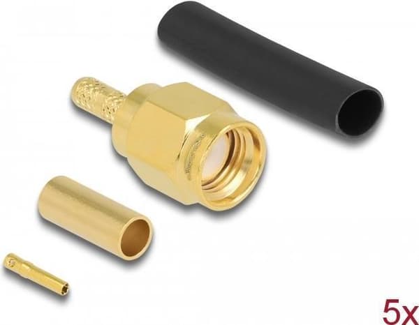 Delock - Antennestik - RP-SMA (M) crimp - RG-174/RG-316 (90042)