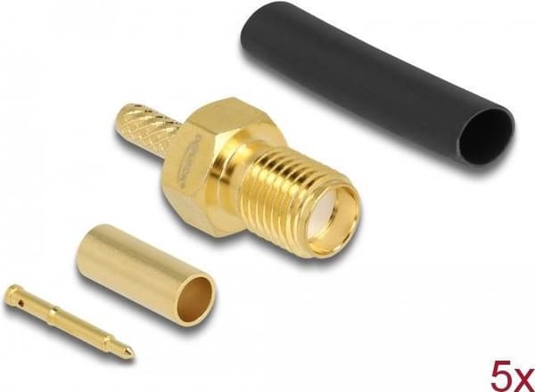 Delock - Antennestik - RP-SMA (M) crimp - RG-174/RG-316 (90044)