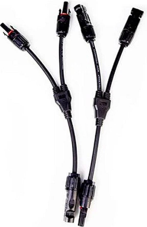 EcoFlow parallellkabel - MC4 till XT60 - Kontakt för flera solpaneler - EcoFlow Powerstation