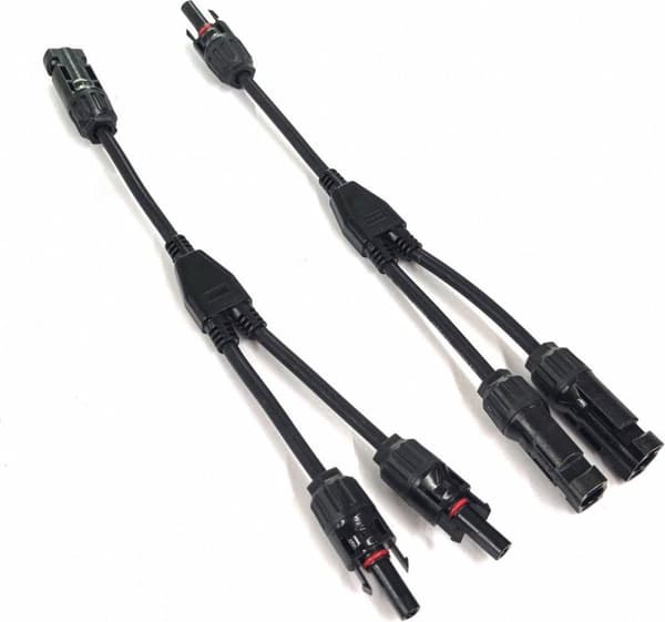 EcoFlow parallellkabel - MC4 till XT60 - Kontakt för flera solpaneler - EcoFlow Powerstation